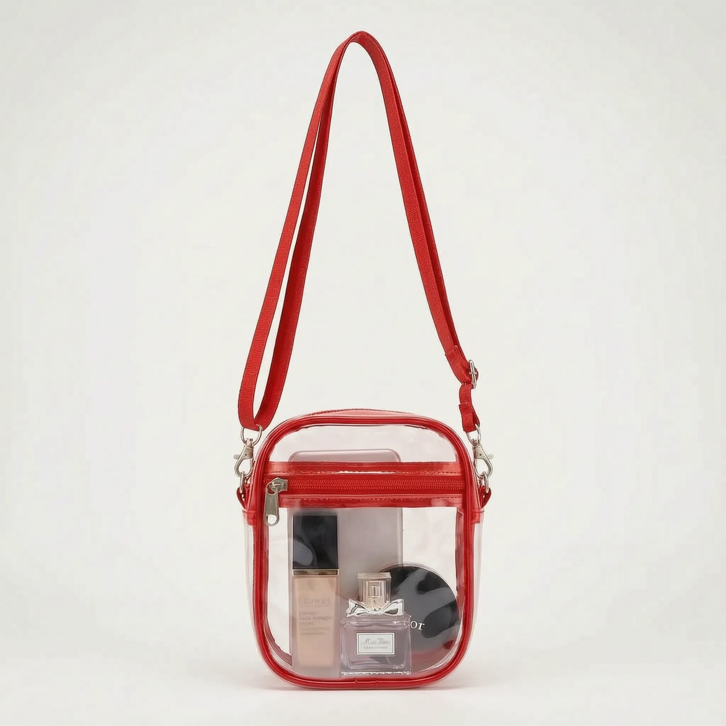 Clear Crossbody Bag | Water-Resistant Material | Ideal for Festivals and Stadiums 9