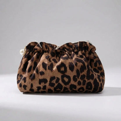 Cosmetic Pouch | Leopard Print Design | Travel Makeup Bag Organizer for Easy Cosmetic Storage 0