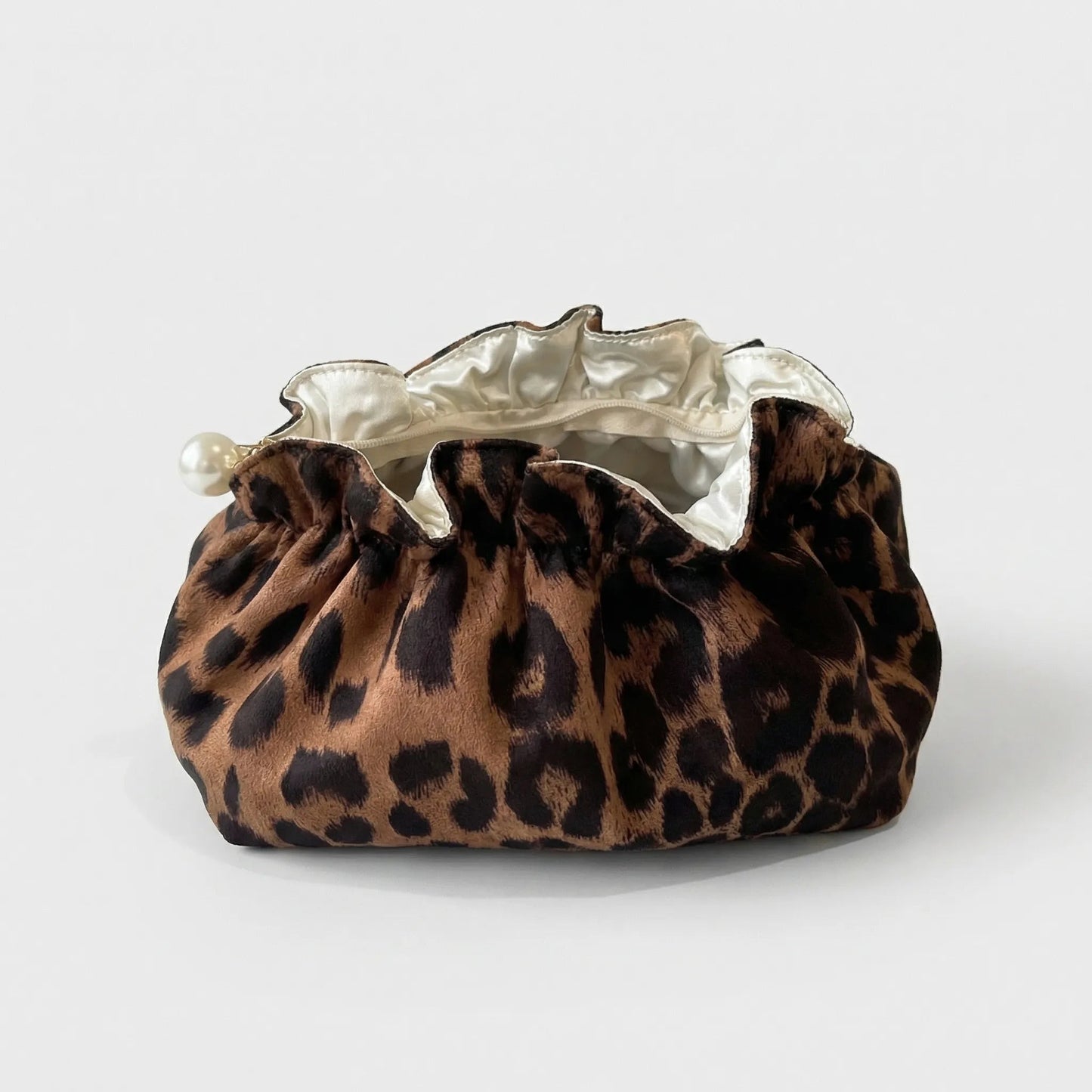Cosmetic Pouch | Leopard Print Design | Travel Makeup Bag Organizer for Easy Cosmetic Storage 6