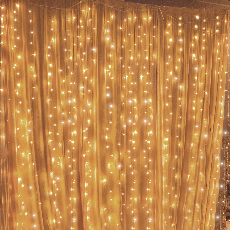 Curtain Lights | IP65 Waterproof LED Bulbs | Outdoor String Lights with Remote and Multiple Modes 10