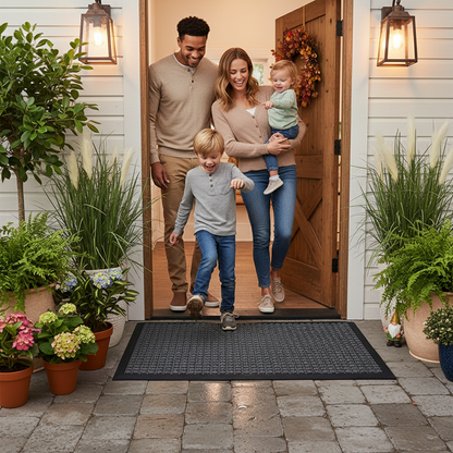 Indoor & Outdoor Doormat | Polypropylene Material | Rectangular Floor Mat