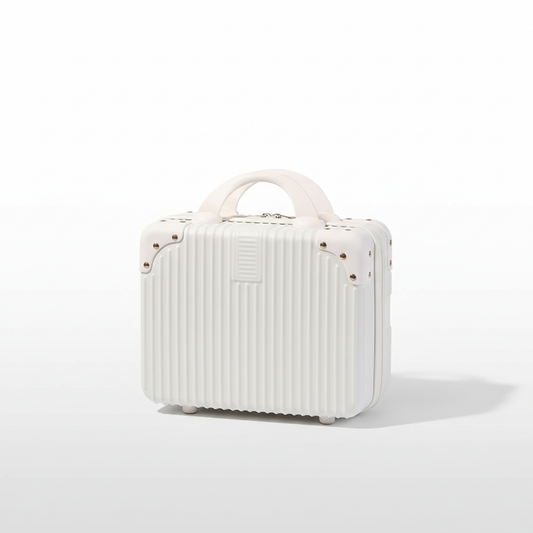 Mini Cosmetic Case | Compact & Stylish | Hard Shell ABS + PC | Travel Makeup Storage