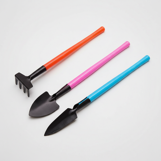 Mini Garden Tool Set for Houseplants & Bonsai | 3-Piece Hand Tools | Compact Indoor Gardening Kit