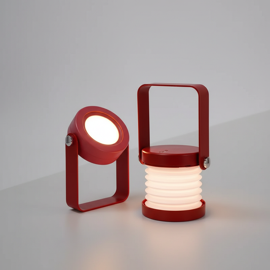 Rechargeable LED Table Lamp & Lantern | 3-Level Dimmable Warm Light | USB-C Portable Light