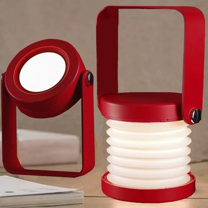 Rechargeable LED Table Lamp & Lantern | 3-Level Dimmable Warm Light | USB-C Portable Light