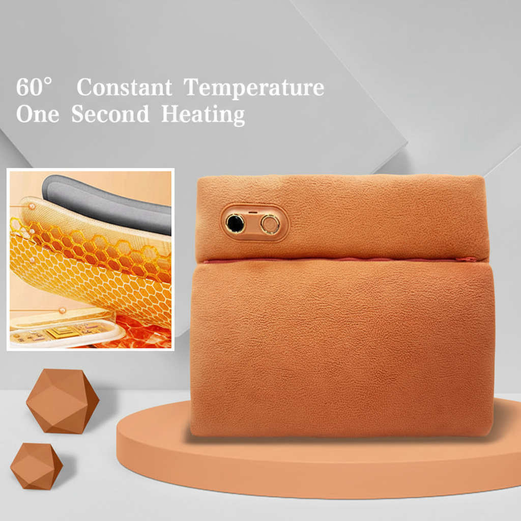 Rechargeable Warmer | Graphene Heating Element | Adjustable Temperature | USB Powered