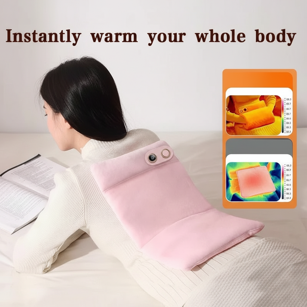 Rechargeable Warmer | Graphene Heating Element | Adjustable Temperature | USB Powered