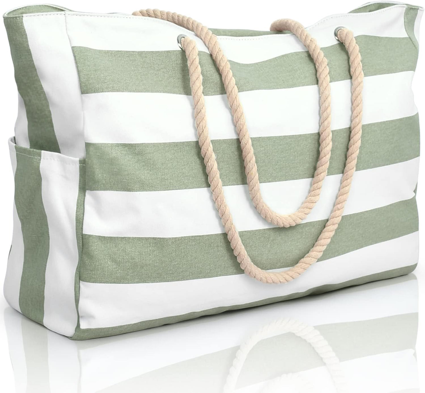 Beach Tote | Waterproof 600D Polyester | Large Beach Bag with Smart Organization and Side Pockets - 23