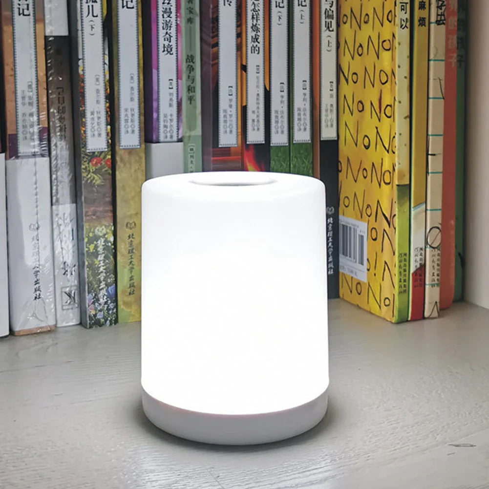 Table Lamp | Rechargeable LED with USB Charging | Dimmable Touchless Control for Home and Outdoor Use 0