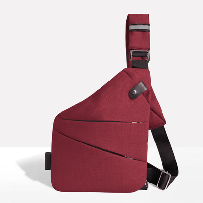 Shoulder Bag | RFID Protection and Cut-Resistant Strap | Water-Repellent Travel Companion - 20