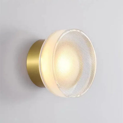 Wall Lamp | Sturdy Metal Construction | Elegant Round Wall Sconce Lighting for Modern Spaces 1