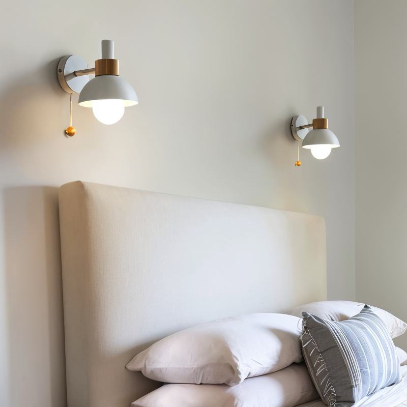 Wall Light | Eco-Friendly Plastic and Metal | Contemporary Wall Sconces for Living Rooms and Bedrooms 2