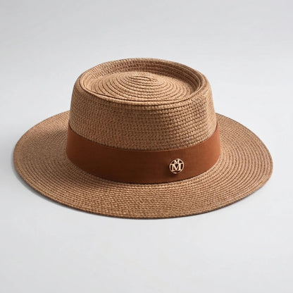 Wide Brim Boater Hat | Open Woven Construction | Comfortable Sun Protection for Travel and Outdoor Events 10